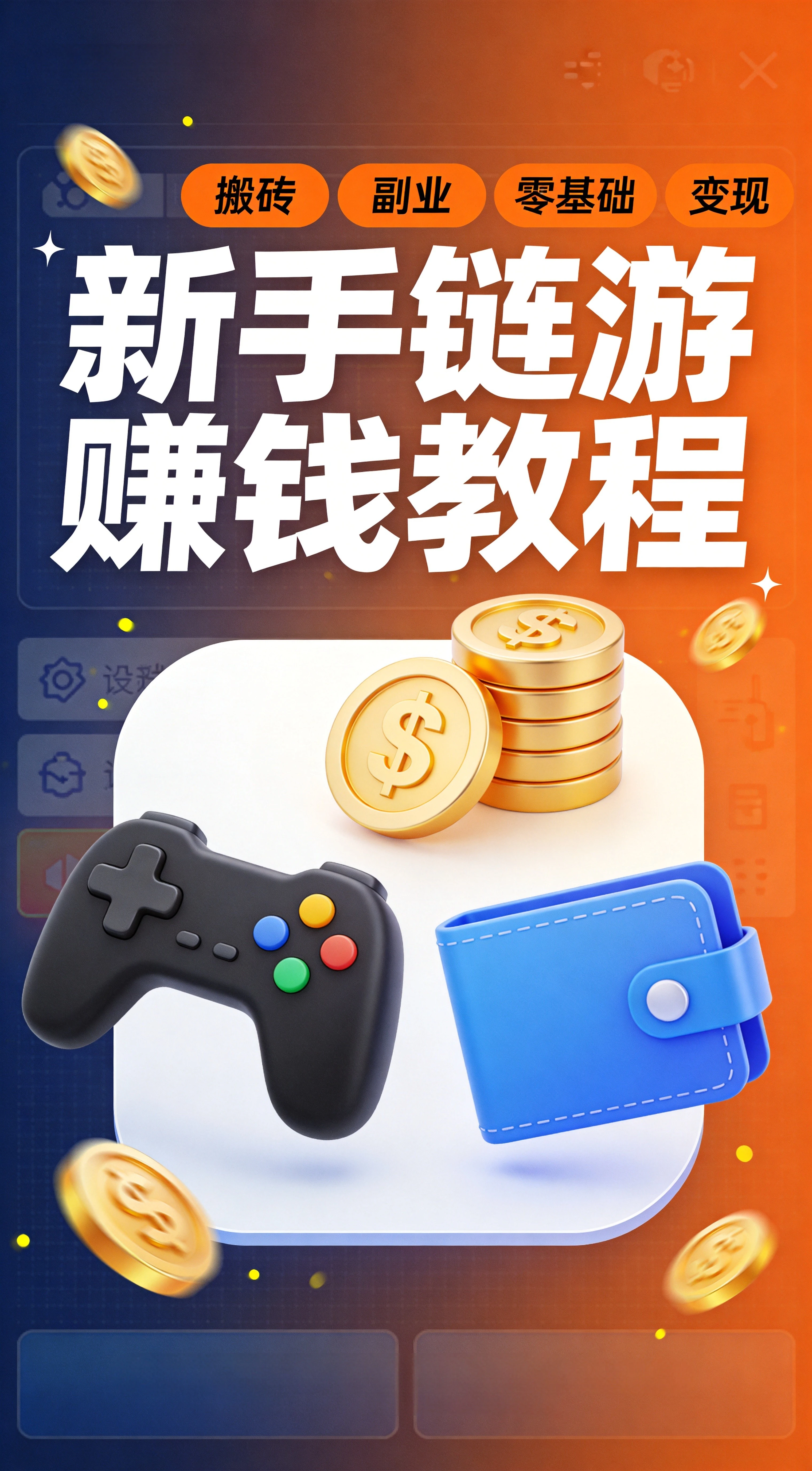 新手链游赚钱教程